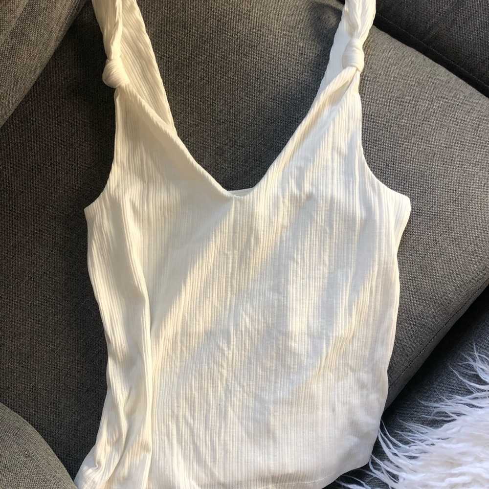 White tank top
